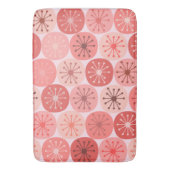 Moderne Atomdots-Retro-Muster Mitte des Jahrhunder Badematte (Vorderseite Vertikal)