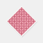Moderne Atomdrucke Mitte des Jahrhunderts - Ballet Serviette (Ecke)