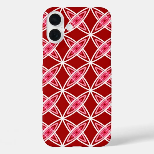 Moderne Atomdrucke Mitte des Jahrhunderts - Dunkel Case-Mate iPhone Hülle (Rückseite)