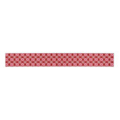 Moderne Atomdrucke Mitte des Jahrhunderts - Dunkel Ripsband (Vorderseite)