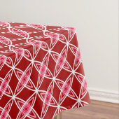 Moderne Atomdrucke Mitte des Jahrhunderts - Dunkel Tischdecke (Beispiel)