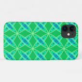 Moderne Atomdrucke Mitte des Jahrhunderts - Jade G Case-Mate iPhone Hülle (Rückseite (Horizontal))