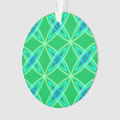 Moderne Atomdrucke Mitte des Jahrhunderts - Jade G Ornament (Vorderseite)
