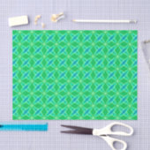 Moderne Atomdrucke Mitte des Jahrhunderts - Jade G Seidenpapier (Handwerk)