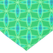 Moderne Atomdrucke Mitte des Jahrhunderts - Jade G Tischdecke (Schrägansicht)