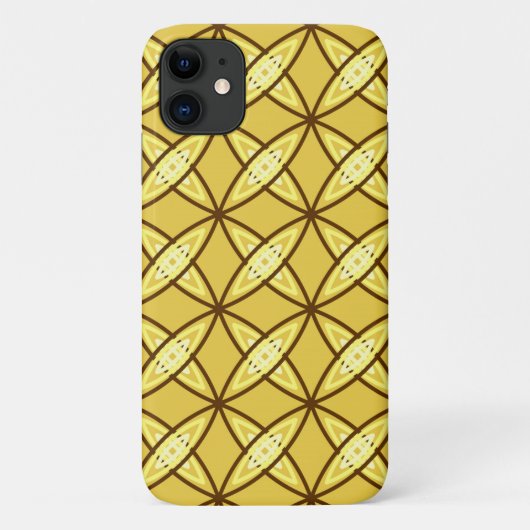 Moderne Atomdrucke Mitte des Jahrhunderts - Mustar Case-Mate iPhone Hülle (Rückseite)