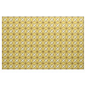 Moderne Atomdrucke Mitte des Jahrhunderts - Mustar Stoff (Fat Quarter (45,7 x 55,9 cm))
