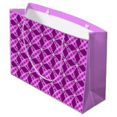 Moderne Atomdrucktechnik Mitte des Jahrhunderts - Große Geschenktüte (Rückseite Schrägansicht)