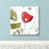 Moderne Atomkraftwerke des Mittelalters Leinwanddruck (Insitu (Holzboden))