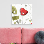 Moderne Atomkraftwerke des Mittelalters Leinwanddruck (Insitu (Wohnzimmer))