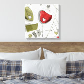 Moderne Atomkraftwerke des Mittelalters Leinwanddruck (Insitu (Schlafzimmer))