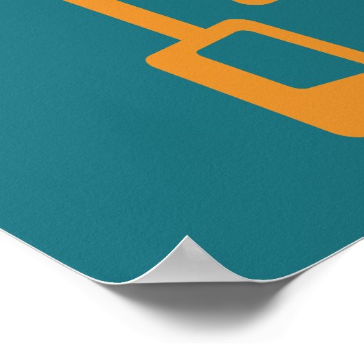 Moderne Atomsprengköpfe Mitte des Jahrhunderts Poster (Ecke)