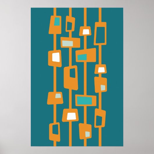 Moderne Atomsprengköpfe Mitte des Jahrhunderts Poster (Vorne)