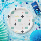 Moderne Atomstars des Mittelalters Pappteller (Party)