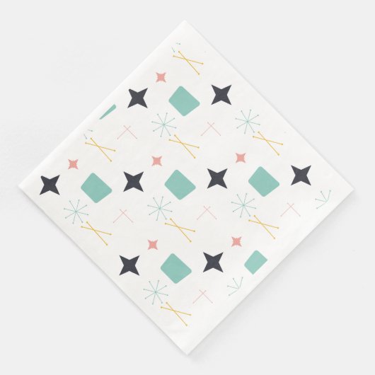 Moderne Atomstars des Mittelalters Serviette (Ecke)