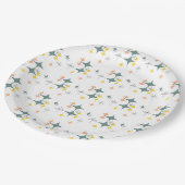 Moderne Atomwaffen des Mittelalters - kundenspezif Pappteller (Schrägansicht)