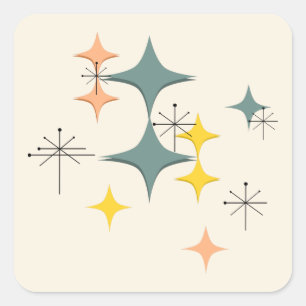 Moderne Atomwaffen des Mittelalters - kundenspezif Quadratischer Aufkleber