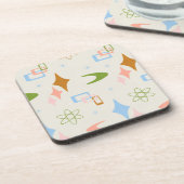 Moderne Atomzeit Mitte des Jahrhunderts, Limon, Ca Getränkeuntersetzer (Linke Seite)