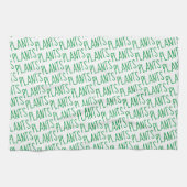 Moderne, auf der Pflanze von Mustern und Modellen Geschirrtuch (Horizontal)