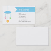 Moderne Aufhänger-Spielwaren, die Visitenkarten Visitenkarte (Vorne/Hinten)