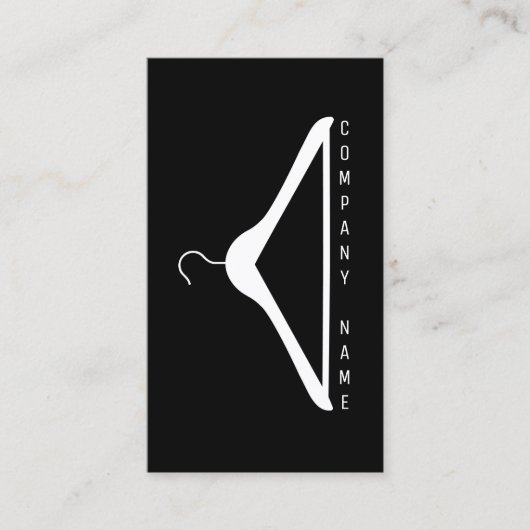 Moderne Aufhänger-Visitenkarte Visitenkarte (Vorderseite)