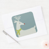 Moderne Aufkleber für Reindeer-Ferien (Umschlag)