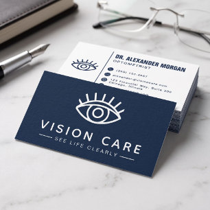 Moderne Augenarzt-Praxis für Optometristen und Aug Visitenkarte