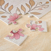 Moderne Augenillustrations-Design-Puzzleteile Puzzle (Seite)