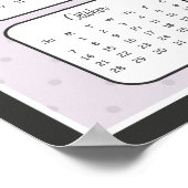 Moderne Ausgaben 2012 Kalenderplakat Poster (Ecke)