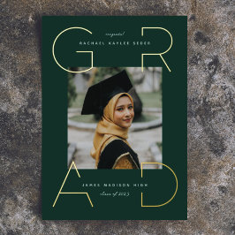 Moderne Ausschreibung Folieneinladung