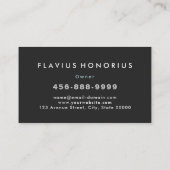 Moderne Auto Glas Reparatur kaputte Glasscherben B Visitenkarte (Rückseite)