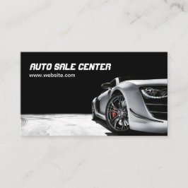 Moderne Auto Sale Car Deposit Business Card Visitenkarte