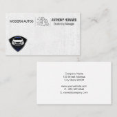 Moderne Auto | Teile und Dienstleistungen Visitenkarte (Vorne/Hinten)