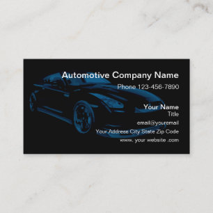 Moderne Automobilbranche Visitenkarte