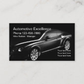 Moderne Autowerbedesign Visitenkarte (Vorderseite)