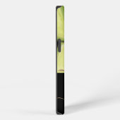 Moderne Avocado-Muster-Monogramm iPhone Hülle (Rechte Seite)