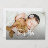 Moderne Baby-Anzeige für neugeborene Mädchen zur G