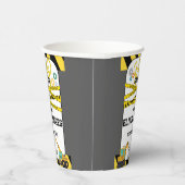 Moderne Baby-Dusche unter Bauarbeiten Pappbecher (Rechts)