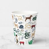 Moderne Baby-Duschpapiertassen Pappbecher (Rechts)