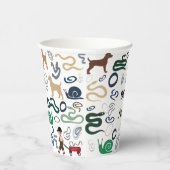 Moderne Baby-Duschpapiertassen Pappbecher (Rechts)