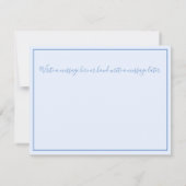 Moderne Baby Foto Geburtshilfekarte Ankündigung (Rückseite)