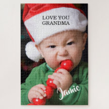 Moderne Baby-Foto-Weihnachten