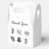 Moderne Baby-Fotos sammeln Geburtstag Geschenkschachtel (Geöffnet)