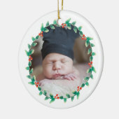 Moderne Baby-Jungen-erste Keramik Ornament (Links)