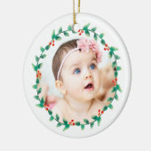 Moderne Baby-Mädchen-erste Keramik Ornament (Links)