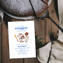 Moderne Baby-Party Little Slugger Baseball Sport
