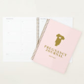 Moderne Baby Vest Blush and Gold Schwangerschaft Planer (Anzeige)