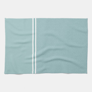 Moderne Babyblau Streifen moderne schicke und eleg Geschirrtuch