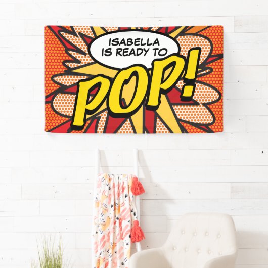 Moderne Babydusche für POP Banner (Insitu)