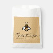 Moderne Babydusche Mama-Biene Geschenktütchen (Vorderseite)